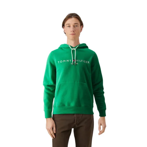Bluza Tommy Hilfiger verde outlet