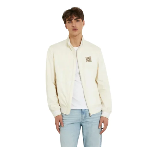 Geaca Guess Alb outlet