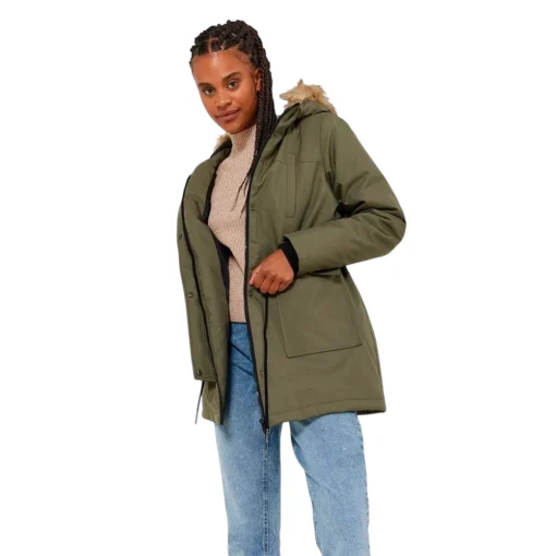 Geaca Noisy Way verde outlet