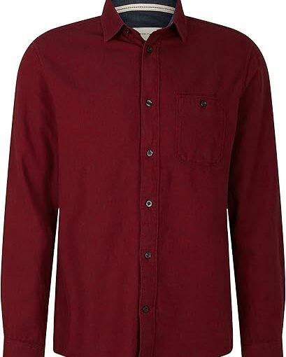 Camasa TOm Tailor roșu outlet