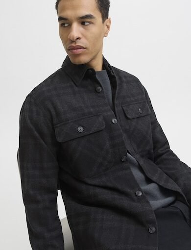 Camasa Jack Jones negru outlet