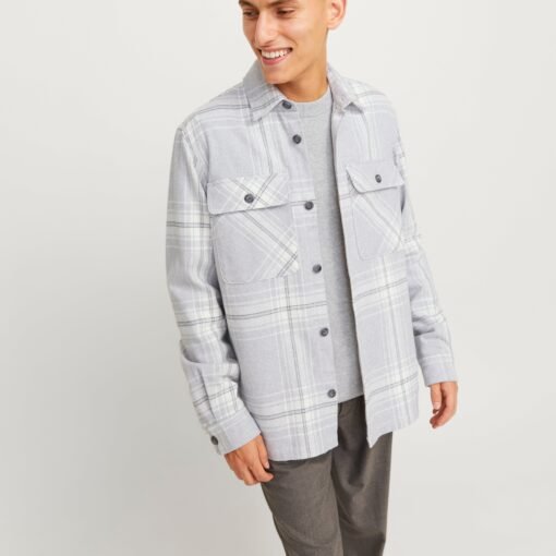 Camasa Jack Jones gri outlet