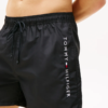 pantaloni Tommy Hilfiger negru outlet