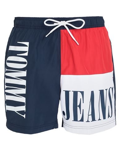 pantaloni tommy jeans multi outlet