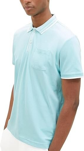 tricou tom tailor albastru outlet