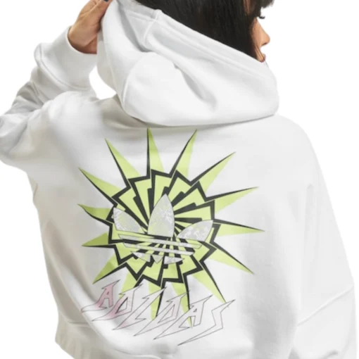 Bluza Adidas alb outlet