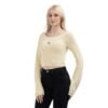 Bluza Calvin Klein bej outlet