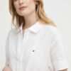 Camasa Tommy Hilfiger alb outlet