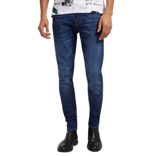 Pantaloni Guess Jeans Barbati ALbastru 33