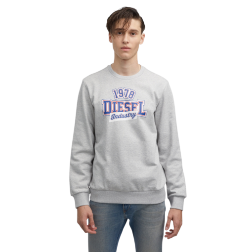 Bluza Diesel Gri Barbati Outlet