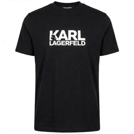 Tricou Karl Lagerfeld Negru Barbati Outlet