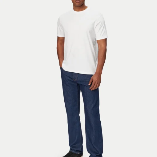 Tricou Calvin Klein Alb Bărbați - imagine 3