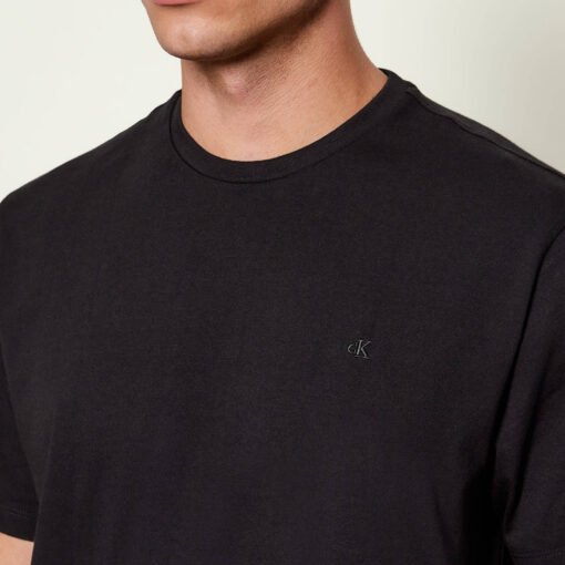 Tricou Calvin Klein Negru Bărbați - imagine 4