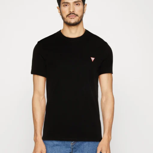 Tricou Guess Negru Bărbați