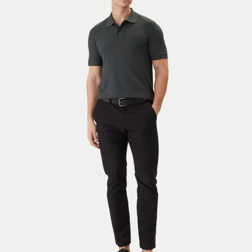 Alternative view of Tricou Hugo Boss Gri Bărbați