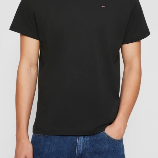 Tricou Tommy Jeans Negru Bărbați